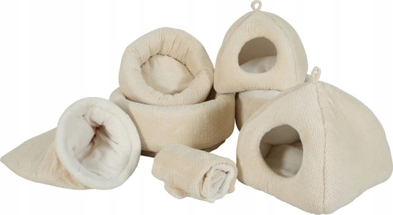 ZOLUX OLYMPE XL Katzendecke, 100 x 70 x 1 cm, creme – Bild 3