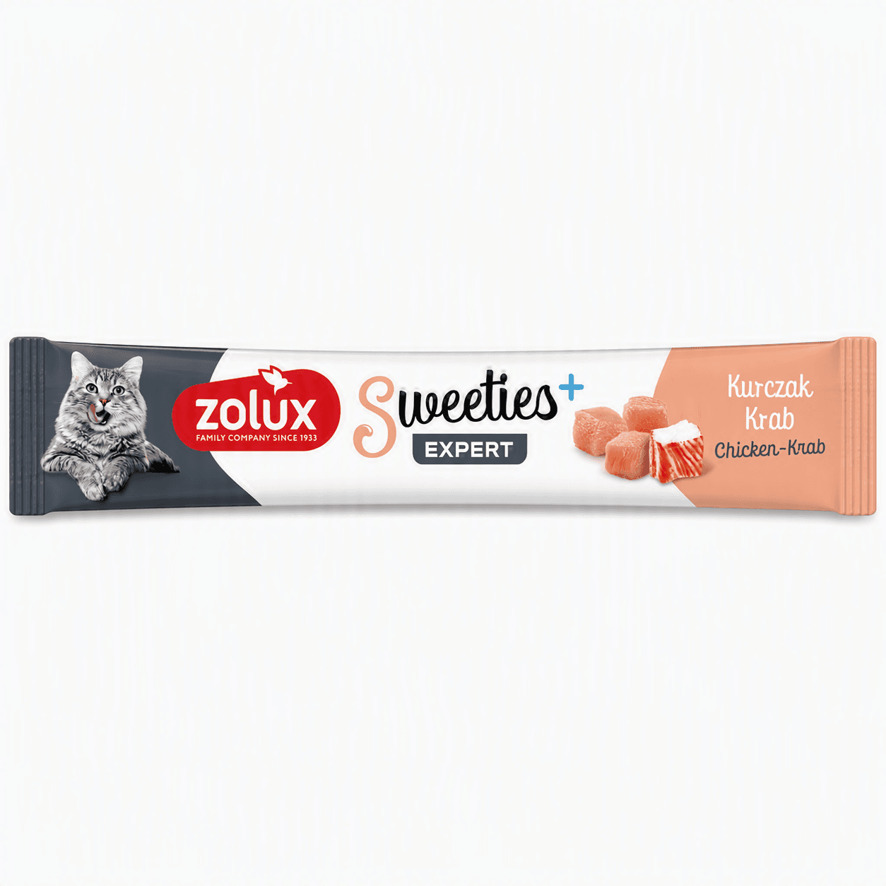 ZOLUX SWEETIES Cremesnack für Katzen mit Hähnchen und Krabben, 14 g – Bild 6