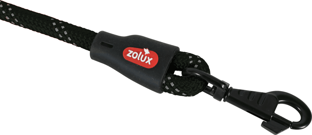 ZOLUX Seilleine für Hunde, 10 m, 13 mm, schwarz – Bild 6