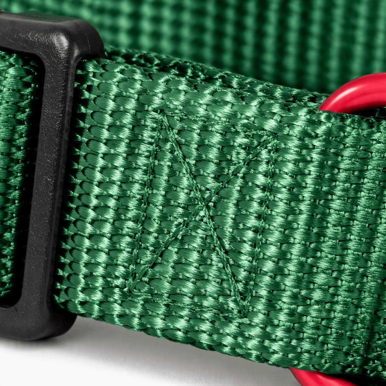 ZOLUX Klassisches Nylon-Hundehalsband, 21–36 cm, 10 mm, grün – Bild 6