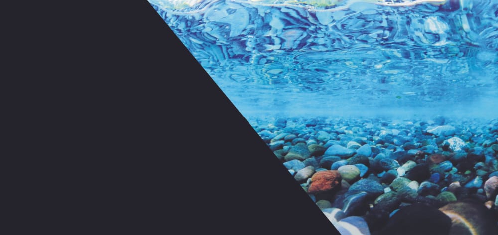 ZOLUX Doppelseitige Aquarienrückwand Steine/Schwarz 30 x 40 cm – Bild 1