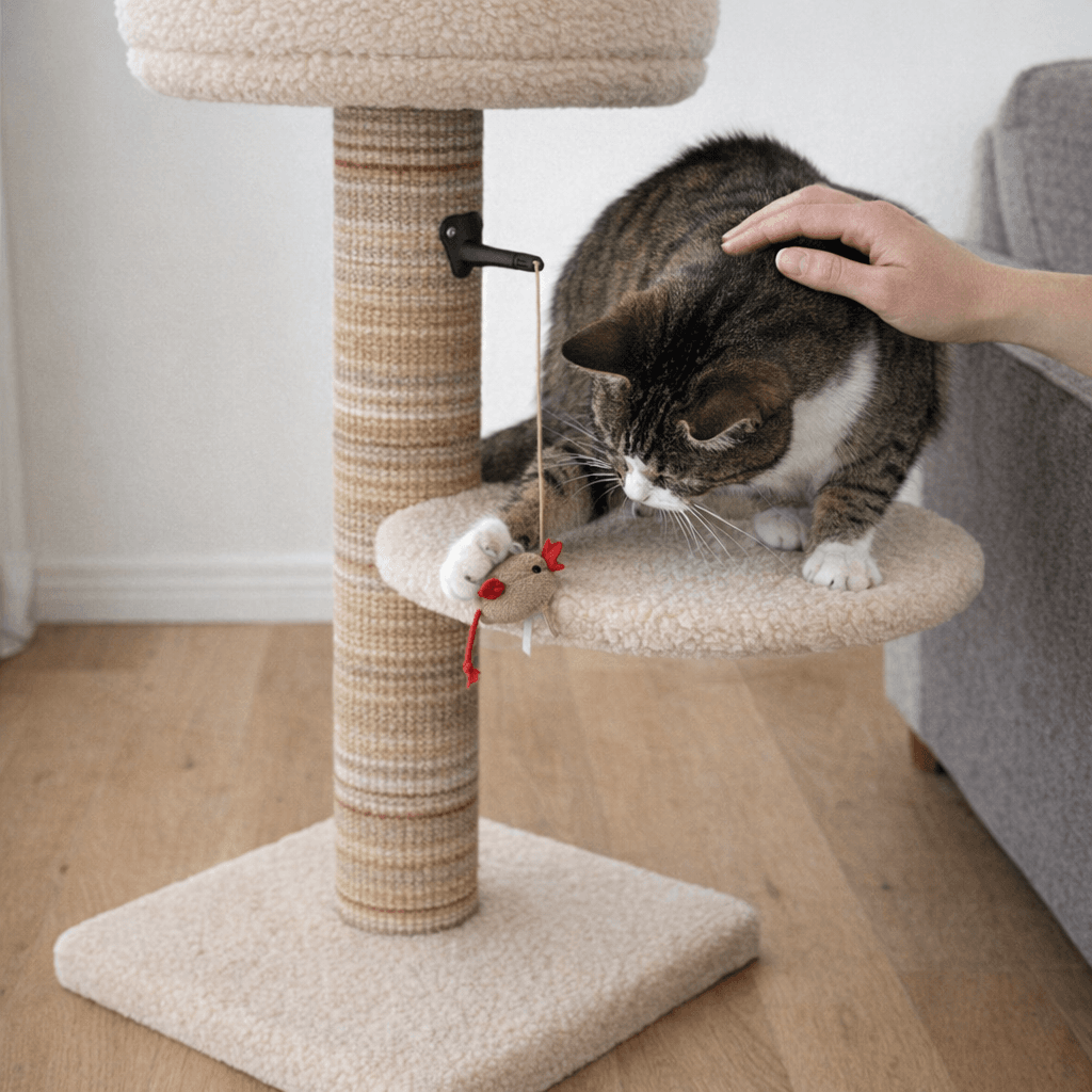 ZOLUX Kratzbaum für Katzen BOREAL, beige, 70 cm – Bild 12