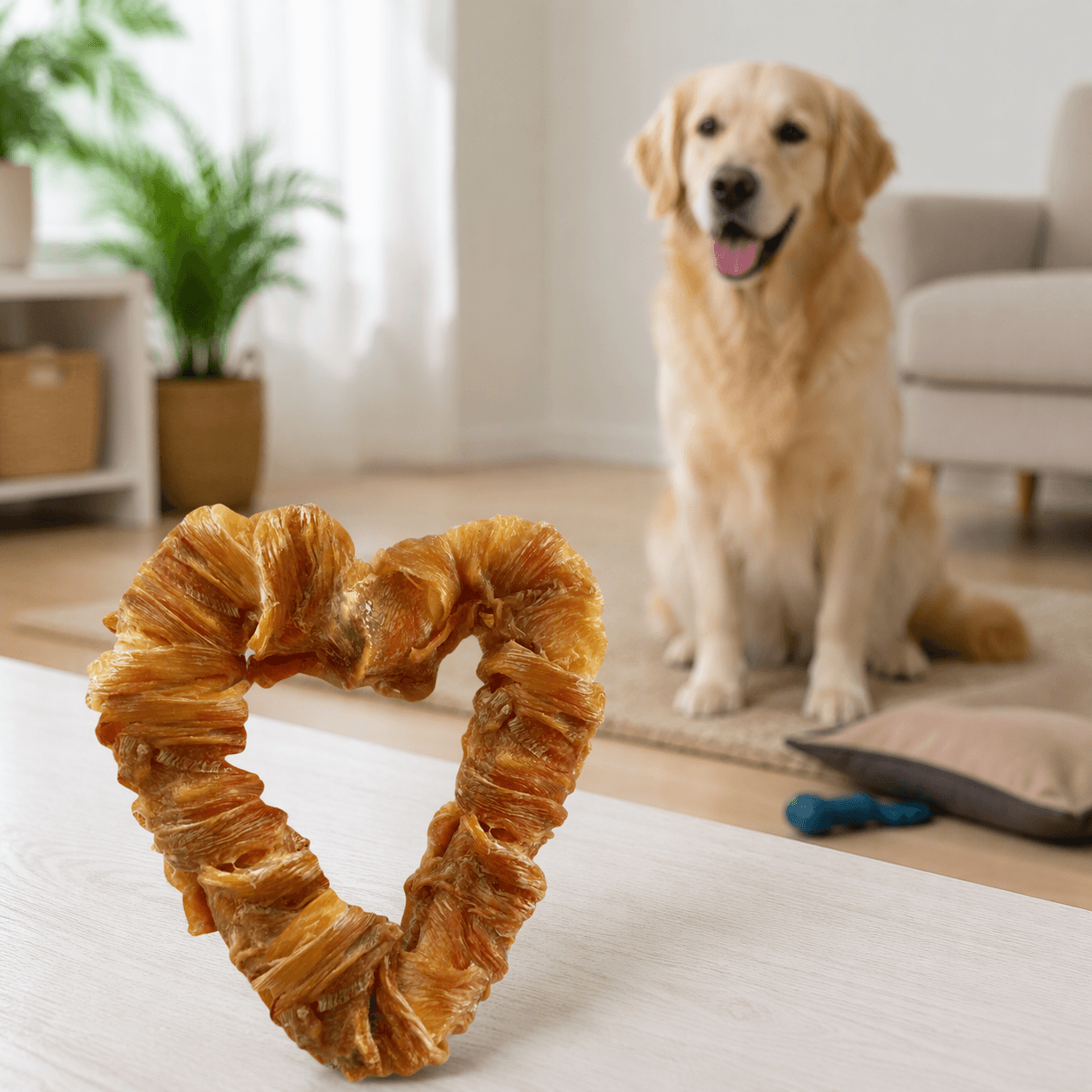ZOLUX Hundesnack zum Kauen Herz mit Huhn und Ente 75 g – Bild 9