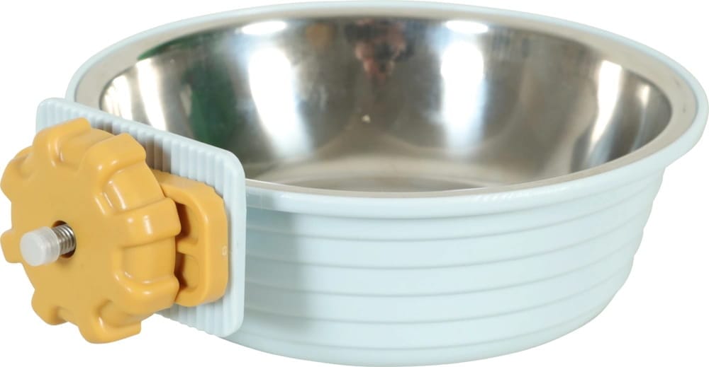 ZOLUX COSY Befestigungs-Futternapf für Kaninchen und Meerschweinchen 350 ml, blau – Bild 3