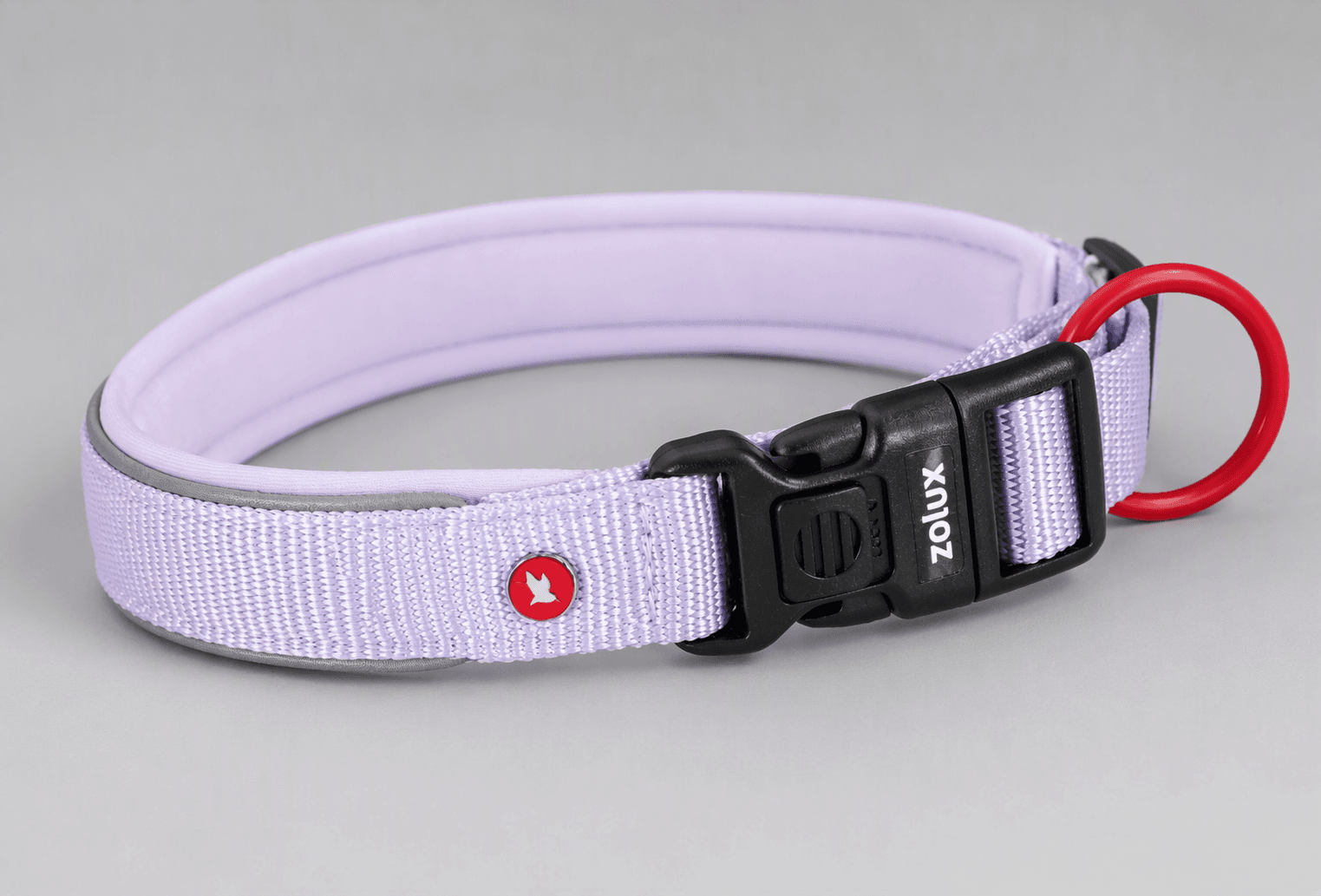 ZOLUX Premium-Nylon-Hundehalsband, Größe S, 35–40 cm, 20 mm, lila – Bild 8