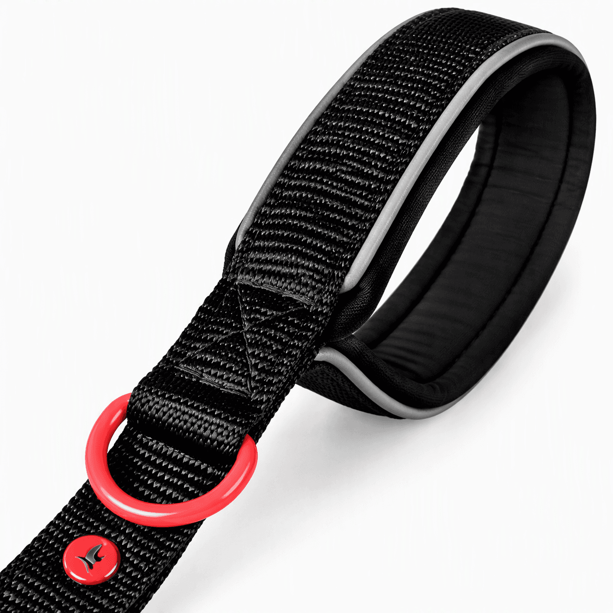 ZOLUX Premium-Nylon-Hundeleine, Größe XS, 1,2 m, 15 mm, schwarz – Bild 4