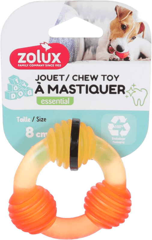 ZOLUX GUMMIES TPR-Kauspielzeug Ring 8 cm – Bild 2