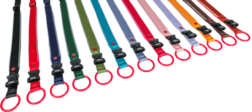 ZOLUX Premium-Nylon-Hundehalsband, Größe S, 35–40 cm, 20 mm, rostbraun – Bild 3