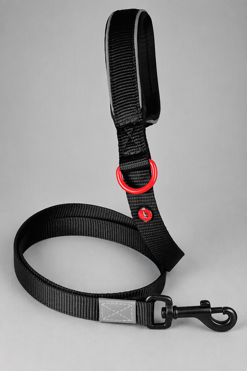 ZOLUX Premium-Nylon-Hundeleine, Größe XL, 1,2 m, 25 mm, schwarz – Bild 8