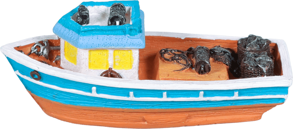 ZOLUX Aquariendekoration kleines RIVAGE 1 Boot 11 x 5 x 5 cm – Bild 2