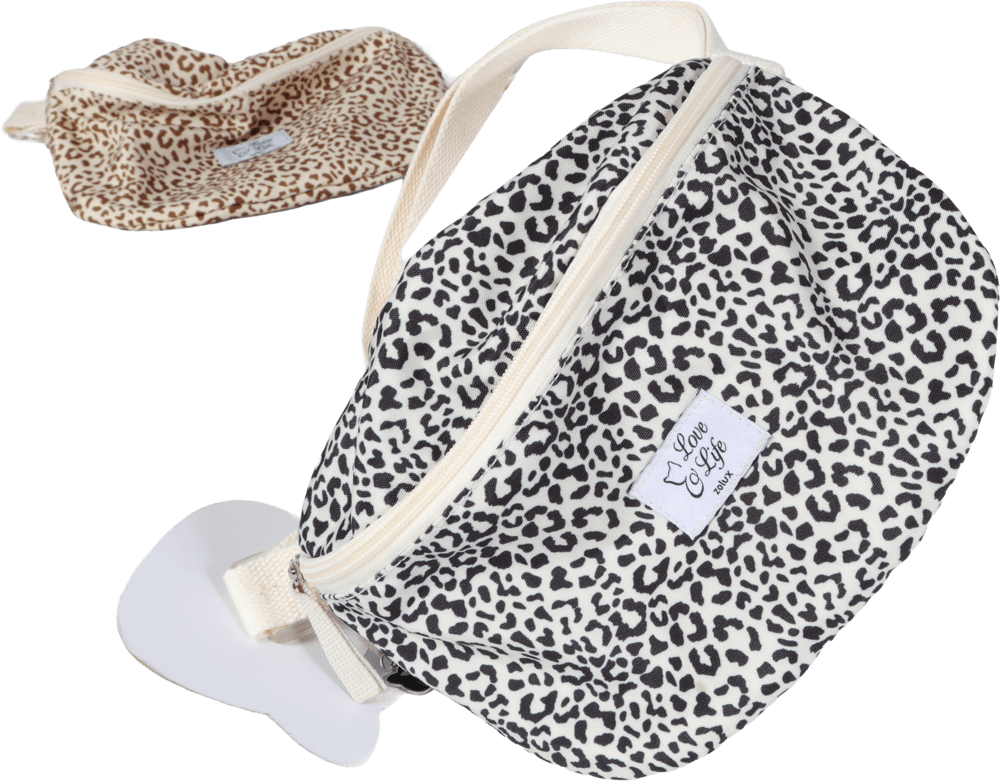 ZOLUX WILD Bauchtasche für Leckerlis und Zubehör, schwarz – Bild 2