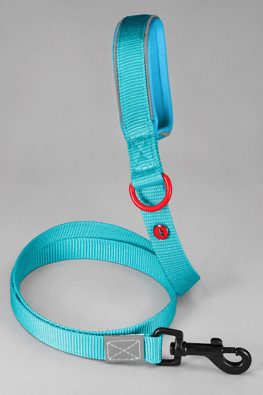 ZOLUX Premium-Nylon-Hundeleine, Größe M, 1,2 m, 20 mm, türkis – Bild 8