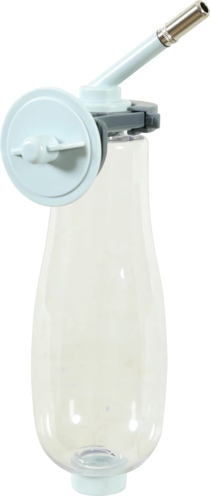 ZOLUX COSY Trinkflasche für Nagetiere mit Befüllung von oben 500 ml, blau – Bild 1