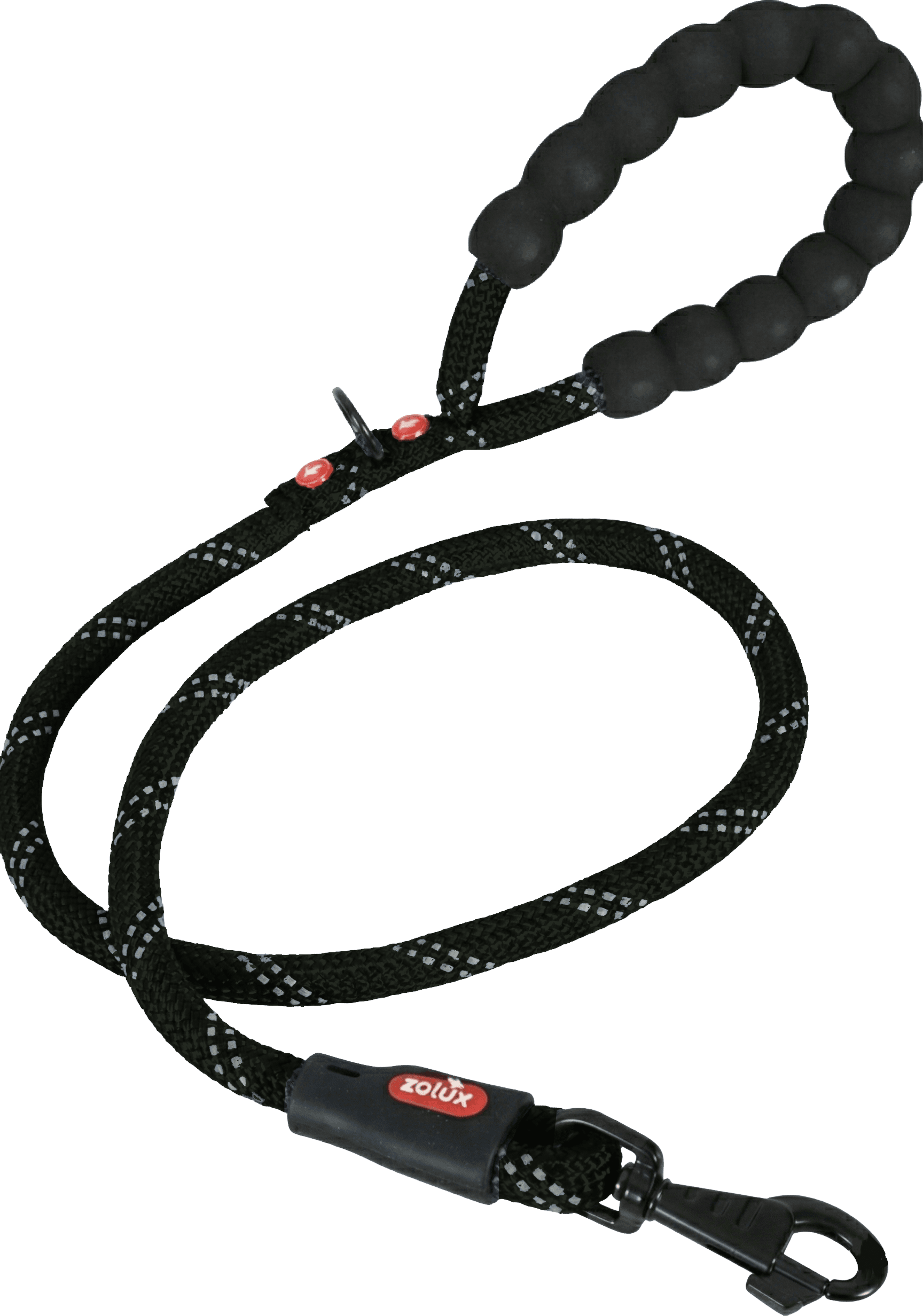 ZOLUX Seilleine für Hunde, 10 m, 13 mm, schwarz – Bild 2