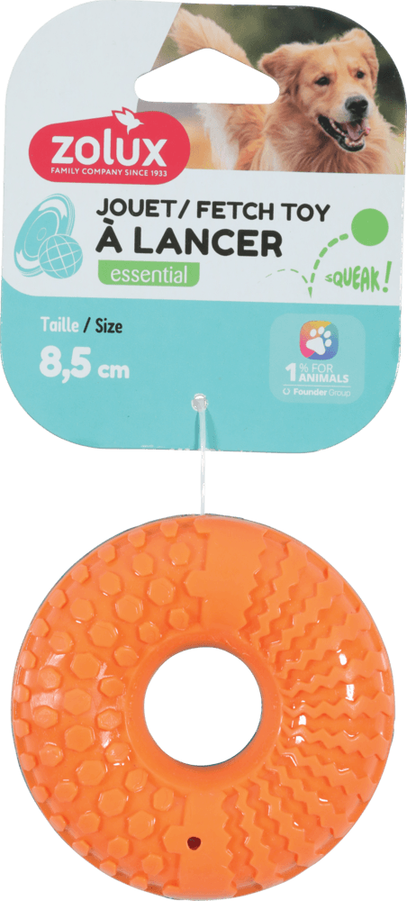 ZOLUX TAO Apportierspielzeug Donut für Hunde 8,5 cm – Bild 2