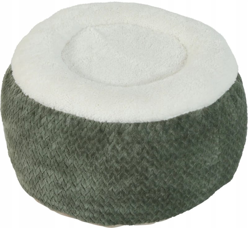ZOLUX OLYMPE Katzenpouf, 40 x 40 x 24 cm, khaki – Bild 1