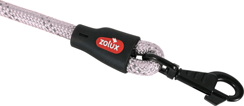 ZOLUX Seilleine für Hunde, 1,2 m, 13 mm, rosa – Bild 2
