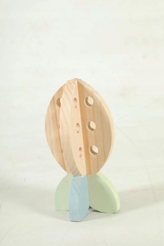 ZOLUX COSY Holz-Snackspielzeug in Karottenform für Kaninchen und Meerschweinchen 6 × 6 × 14 cm – Bild 4