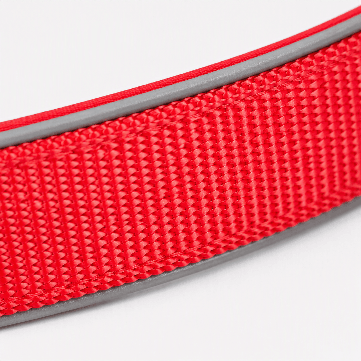 ZOLUX Premium-Nylon-Hundehalsband, Größe M, 40–45 cm, 20 mm, rot – Bild 5