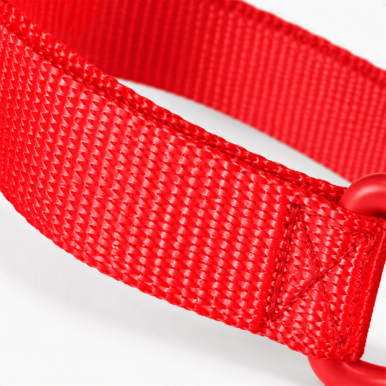 ZOLUX Premium-Nylon-Hundeleine, Größe XL, 1,2 m, 25 mm, rot – Bild 6