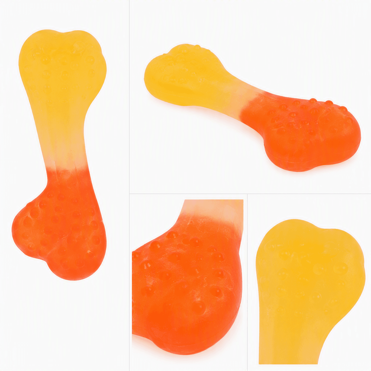 ZOLUX GUMMIES TPR-Kauspielzeug Knochen 17 cm – Bild 14