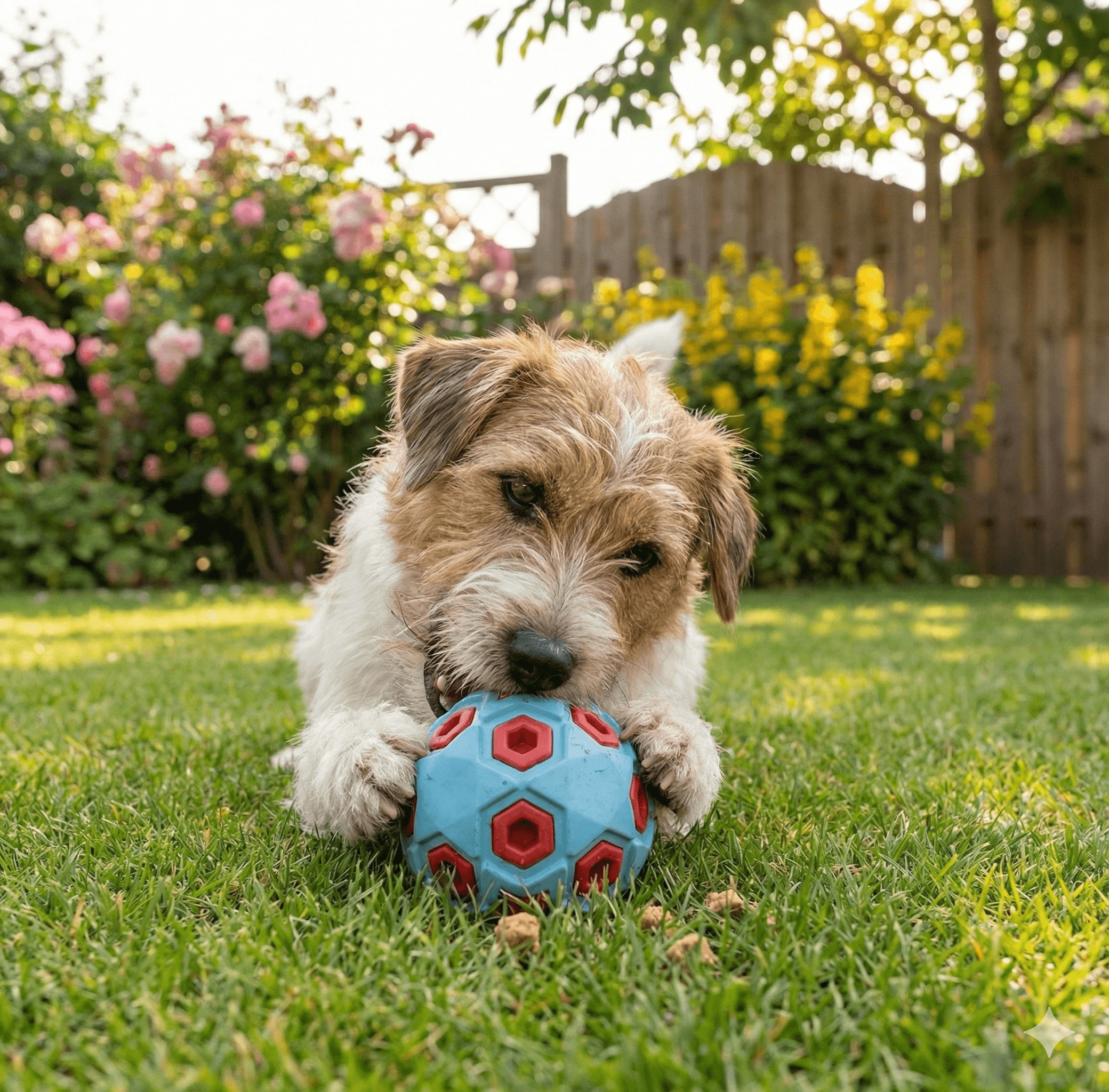 ZOLUX TPR-Leckerliball für Hunde zum Apportieren, 8 cm – Bild 7