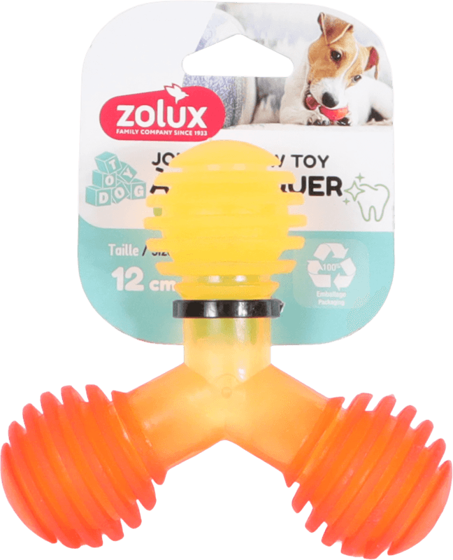 ZOLUX GUMMIES TPR-Kauspielzeug Dreizack 12 cm – Bild 1