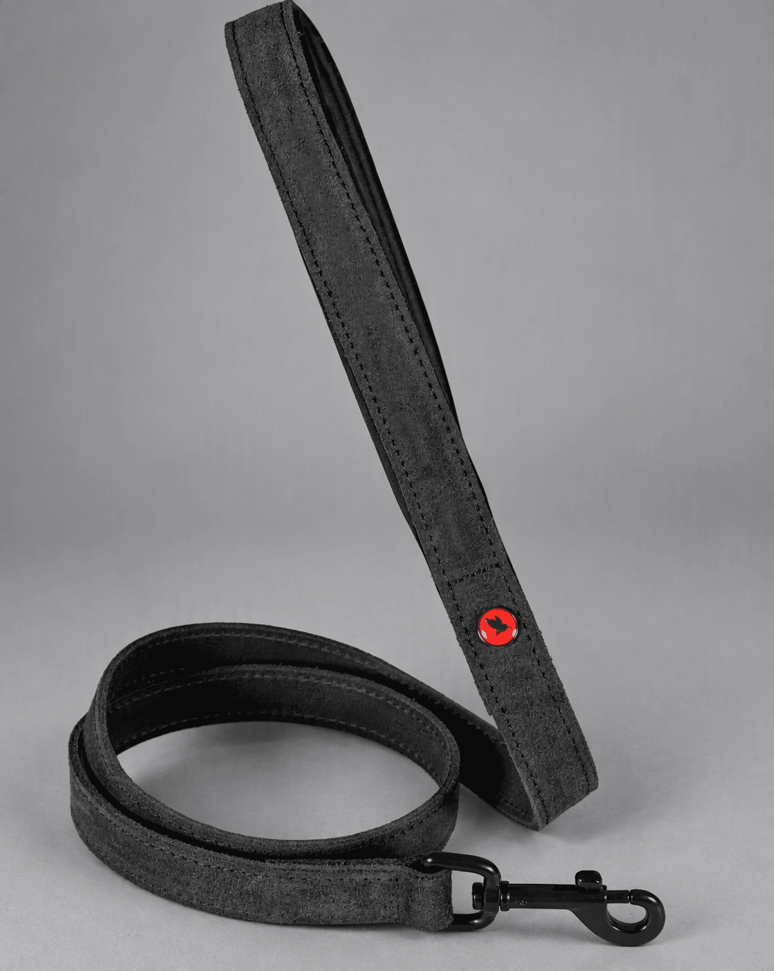 ZOLUX Komfort-Lederleine für Hunde, 1 m, 15 mm, schwarz – Bild 8