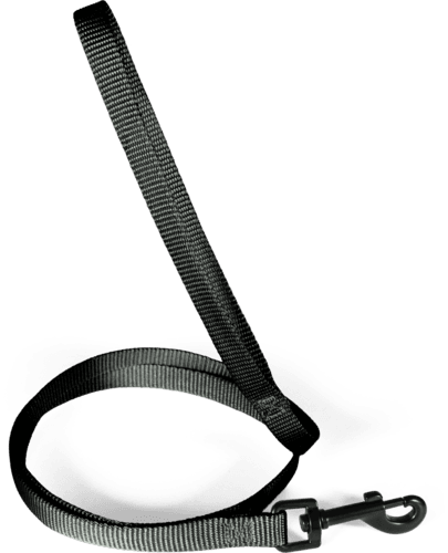 ZOLUX Klassische Nylon-Hundeleine, 1,20 m, 10 mm, schwarz – Bild 2