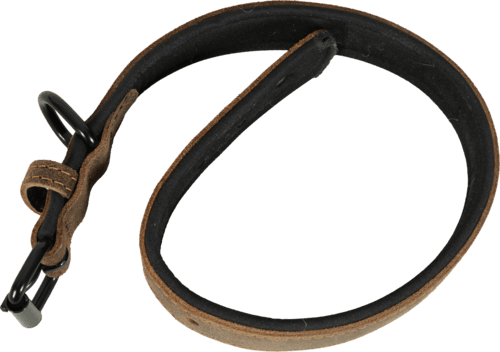 ZOLUX Komfort-Lederhalsband für Hunde, 33–39 cm, 18 mm, braun – Bild 11