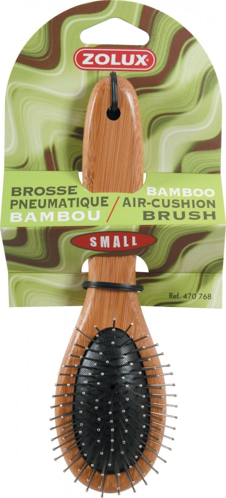 ZOLUX Pneumatische Hundebürste "BAMBOO" Klein