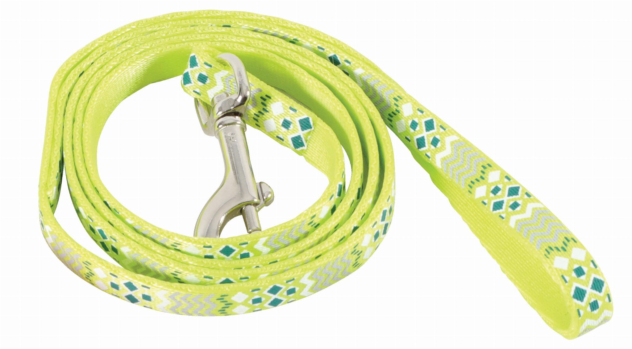 Zolux Katzenleine aus Nylon ETHNIC, Farbe Grün