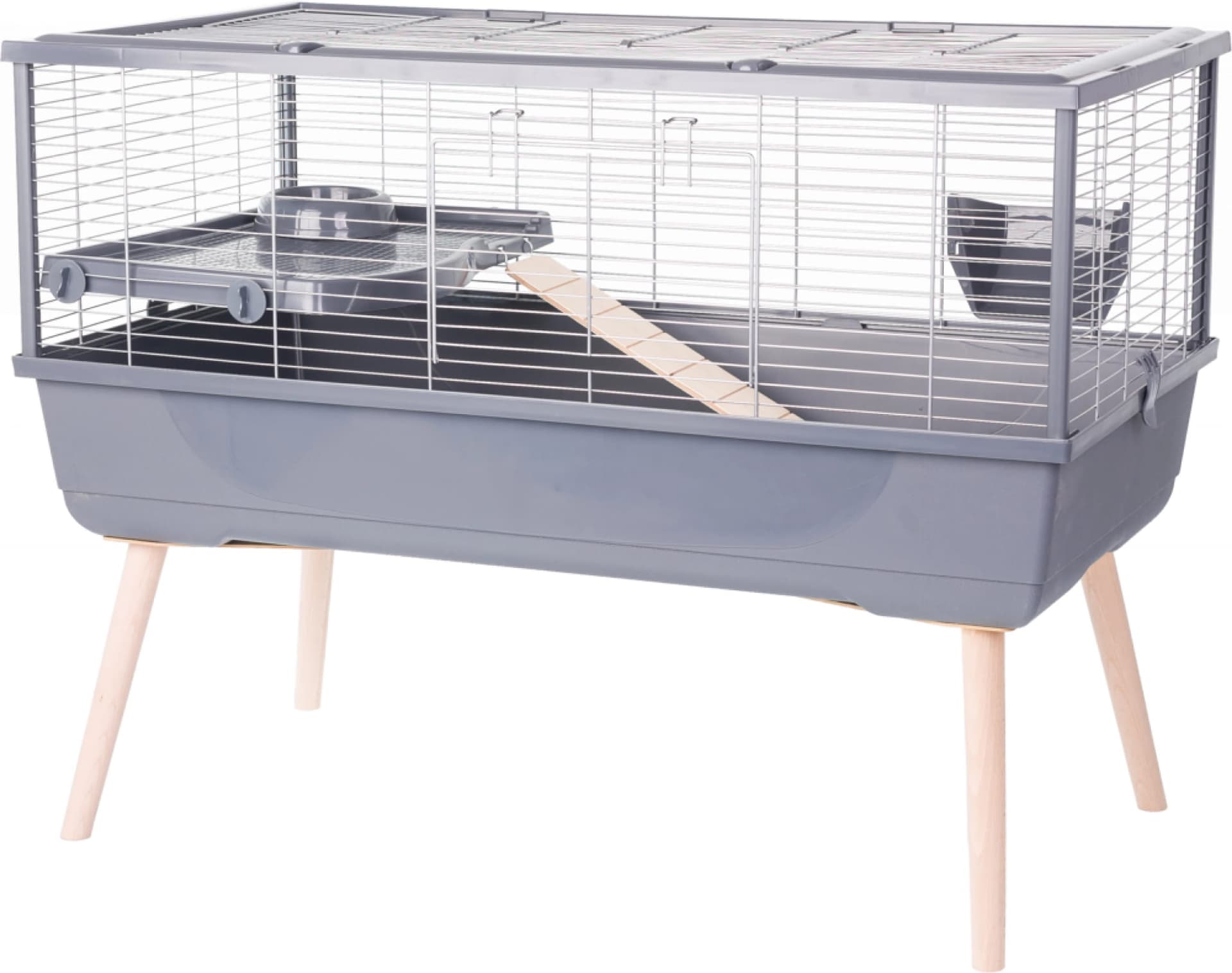 ZOLUX Käfig für Meerschweinchen NEOLIFE 100 grau