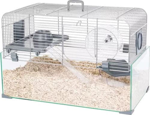 ZOLUX Käfig für kleine Nagetiere Panas Colour 50, Farbe Grau