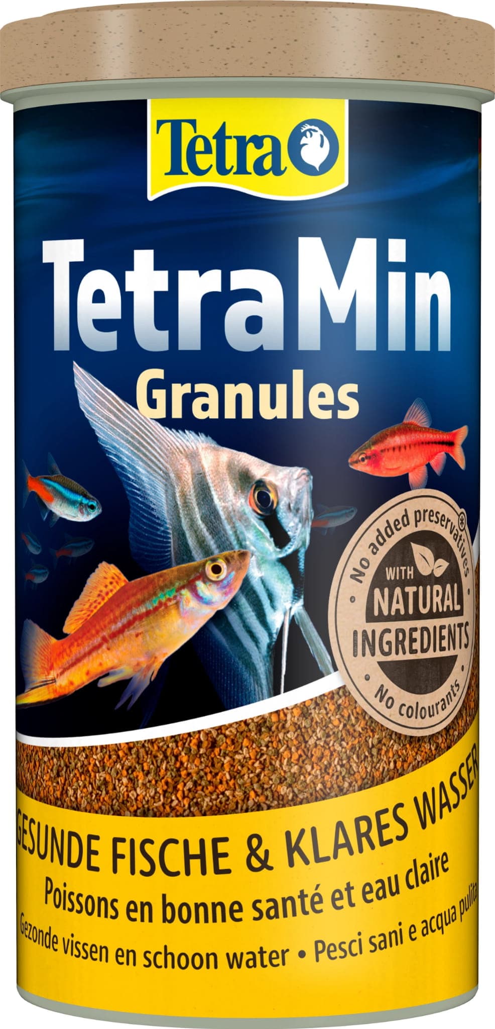 TETRA TetraMin Granules 1 L – Granulatfutter für Aquarienfische