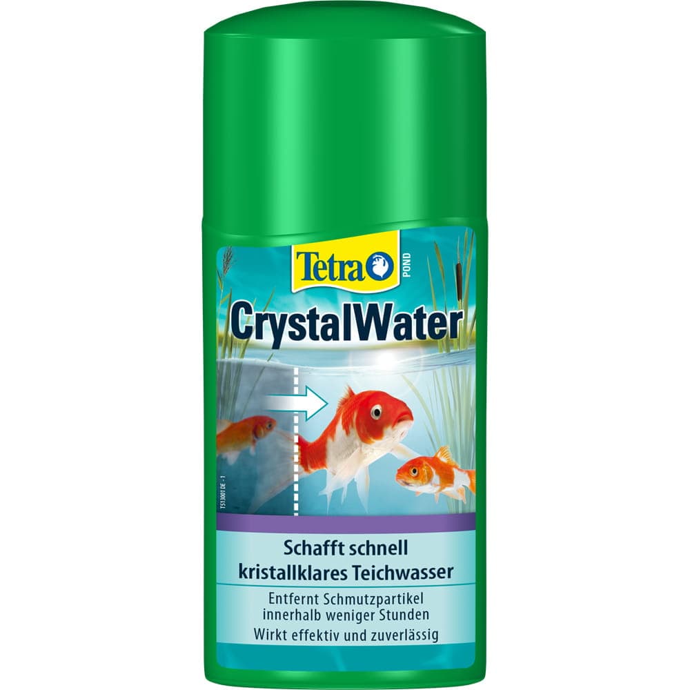 TETRA Pond CrystalWater 250 ml – Präparat für Gartenteiche zur Reinigung des Wassers.