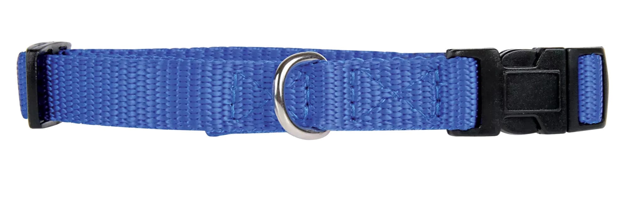Zolux Hundehalsband aus Nylon – Band 30/40 cm, 15 mm, Farbe: Blau