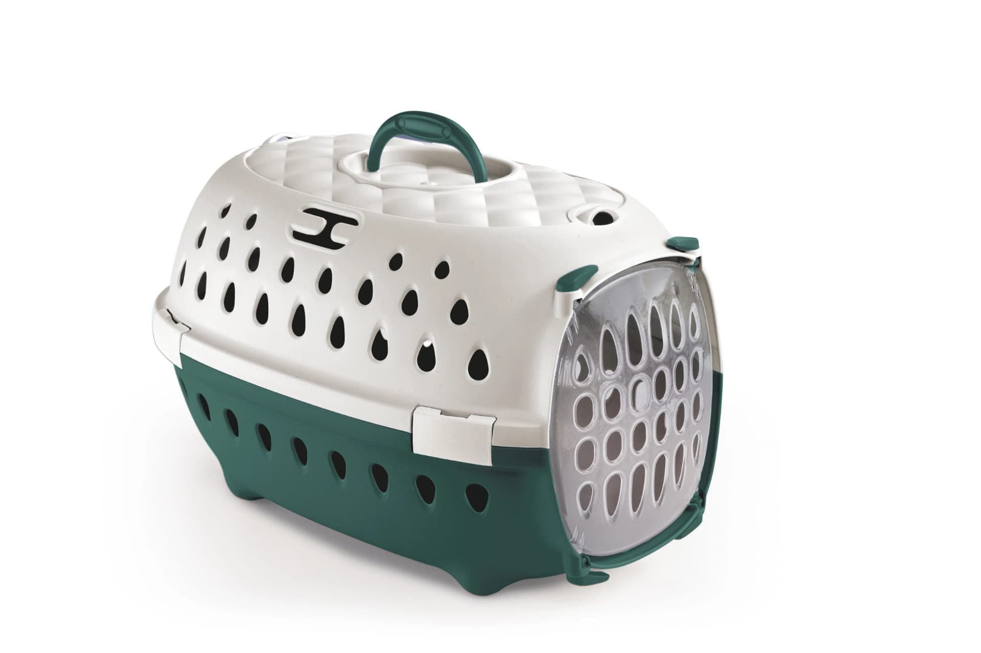 ZOLUX Katze- Hundetransportbox, SMART weiß/grün