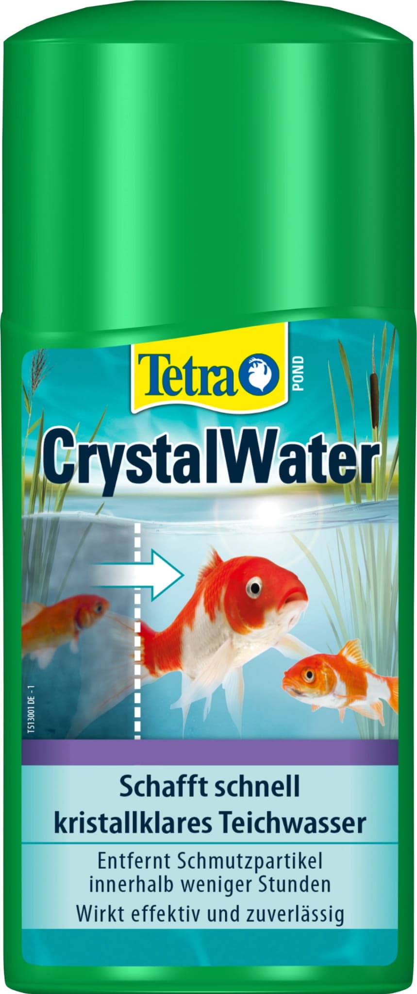 TETRA Pond CrystalWater 500 ml – Präparat für Gartenteiche zur Reinigung des Wassers.