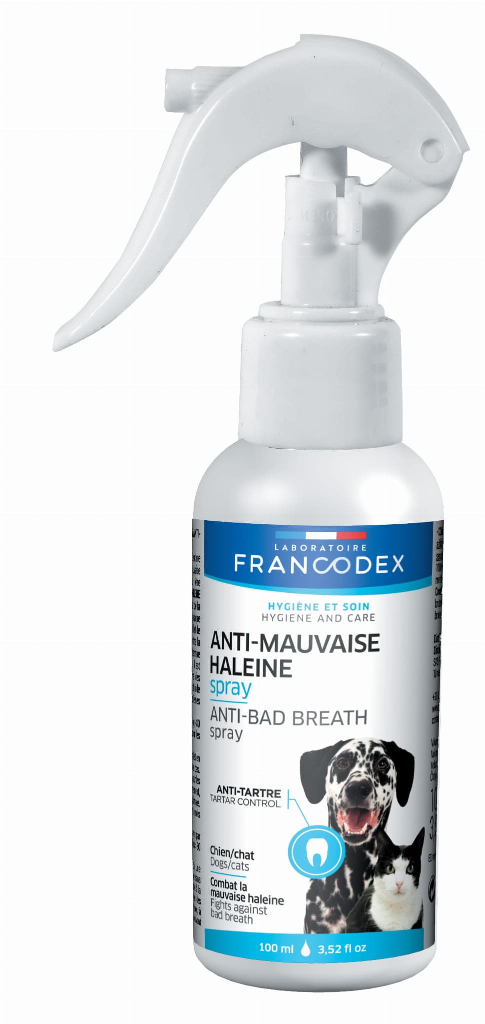 FRANCODEX Atemerfrischungsspray für Katzen und Hunde 100 ml