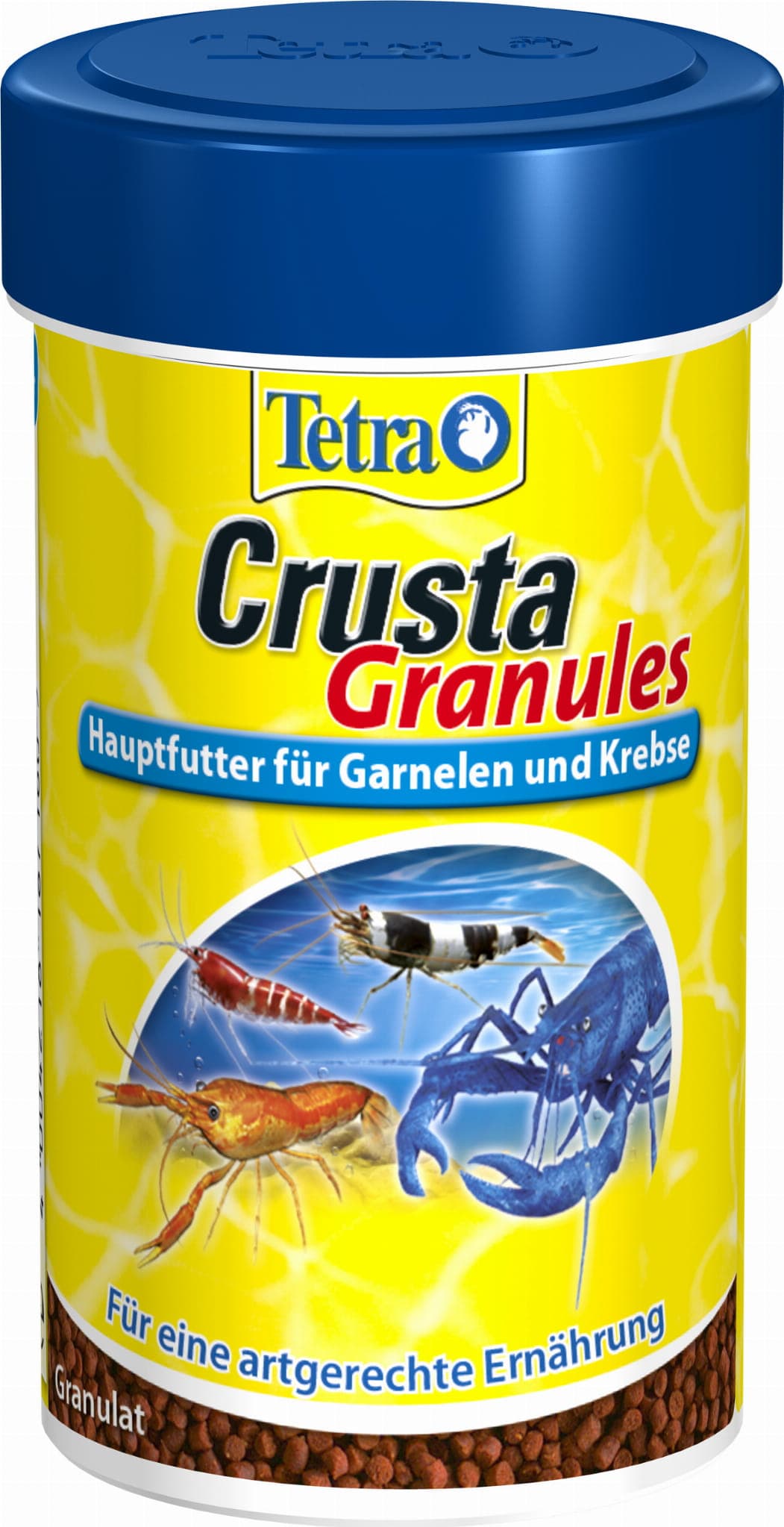 Tetra Crusta Granules 100ml, Hauptfutter für Garnelen und Krabben
