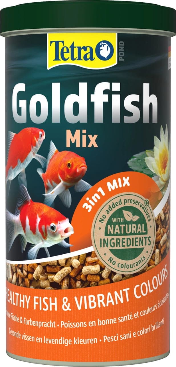 TETRA Pond Goldfish 1 L – Futter für Goldfische im Gartenteich