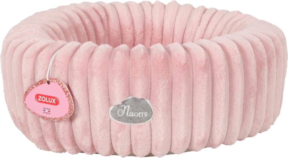 ZOLUX Rundes Katzenbett NAOMI, 420 x 420 x 170 mm, Farbe: Rosa