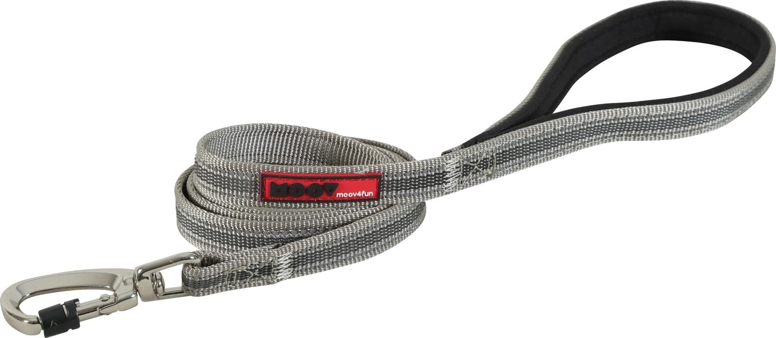 ZOLUX Hundeleine MOOV 15 mm/1,2 m Farbe Grau