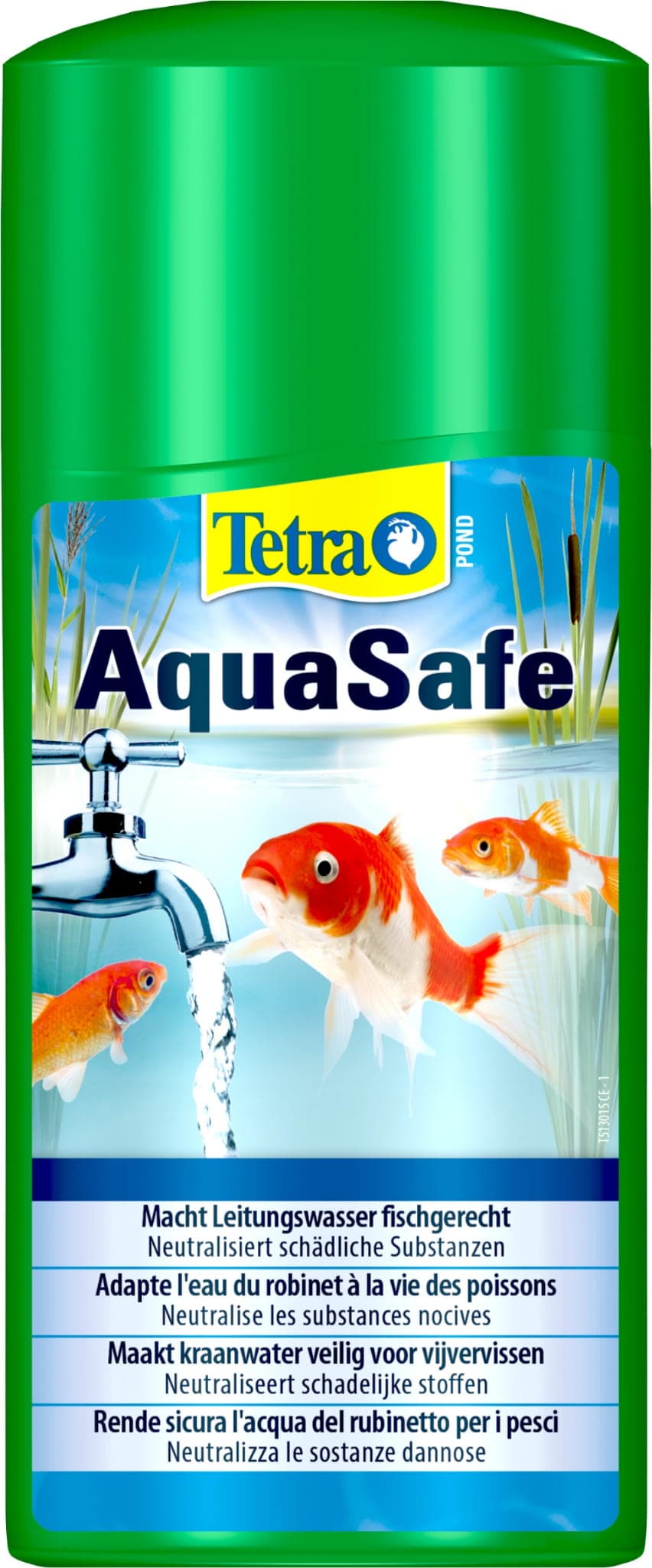 Tetra Pond AquaSafe 500 ml – Flüssiges Präparat zur Wasseraufbereitung im Gartenteich