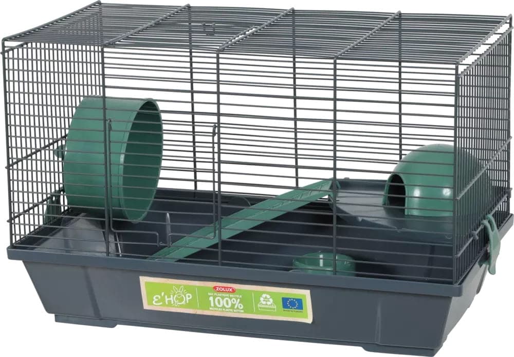 ZOLUX Käfig für Hamster EHOP 50 cm, Farbe Grün