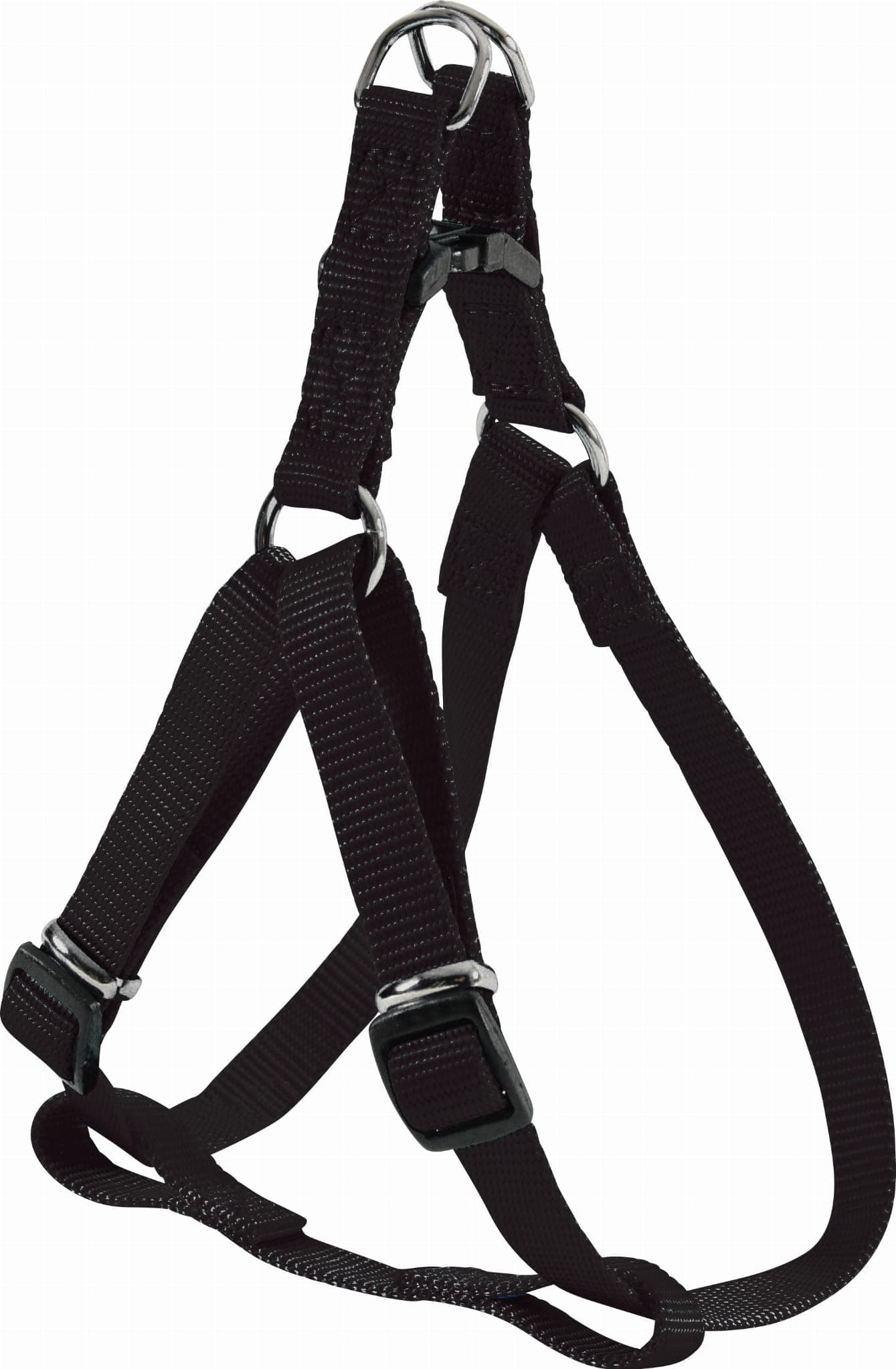 Zolux Hundegeschirr aus Nylon „Step-In“ 20 mm Farbe Schwarz