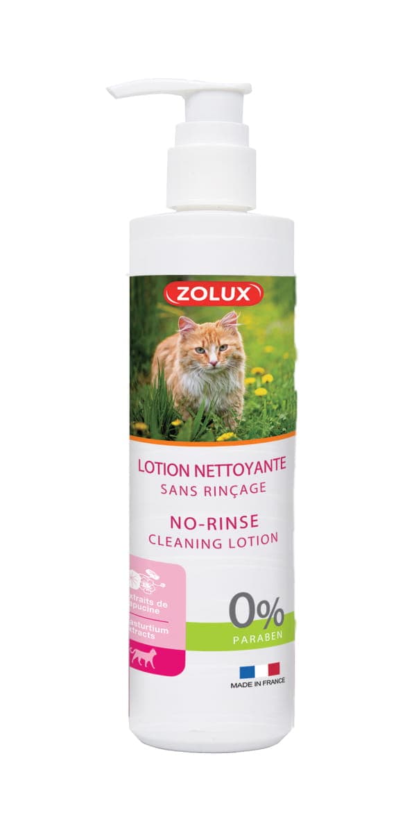 ZOLUX Pflegemittel lotion für Katzen, ohne Abspülen, 250 ml
