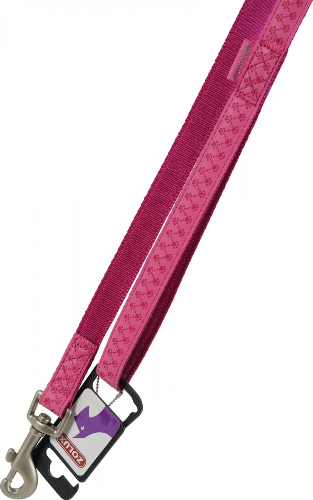 ZOLUX Hundeleine Mac Leather M 20 mm/1,2 m Fuchsia
