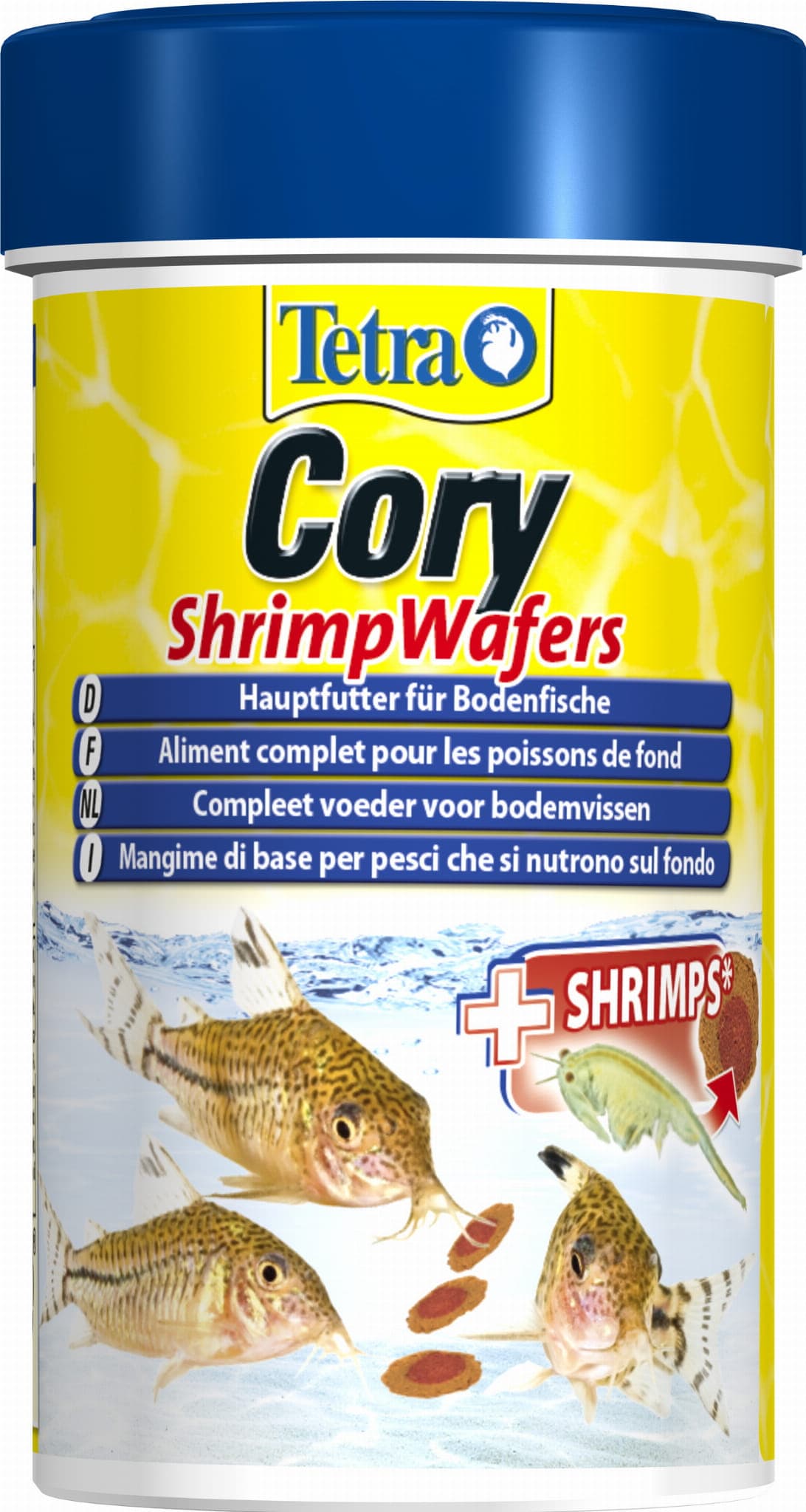 Tetra Cory Shrimp Wafers 100 ml – Garnelen-Waffeln für Bodenfische